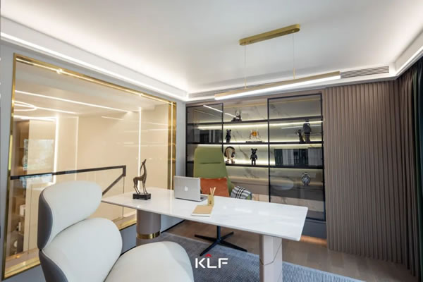 客来福全屋定制|KLF样板间——80㎡极简轻奢风loft，让家更具韵味