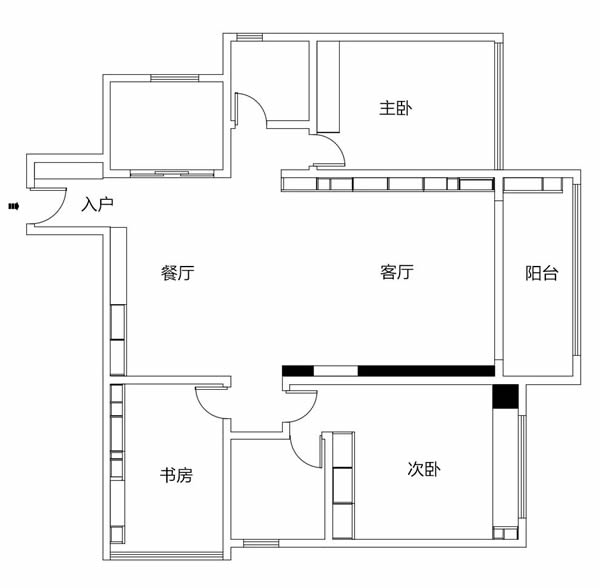 全友全屋案例丨新中式115㎡三居，围合式布局，阳台美如画！